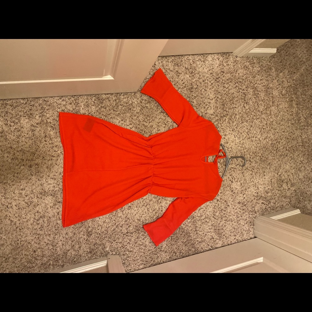 H&M red dress